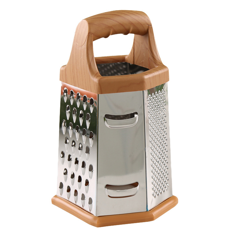 Six-sided vegetable grater, multi-function