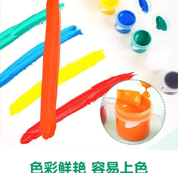 Acrylic paint set for children, kindergarten, art painting colors