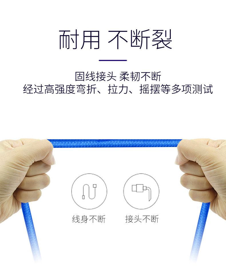 3-in-1 Schnelllade-Adapter kompatibel mit Huawei/OPPO/Apple/Android