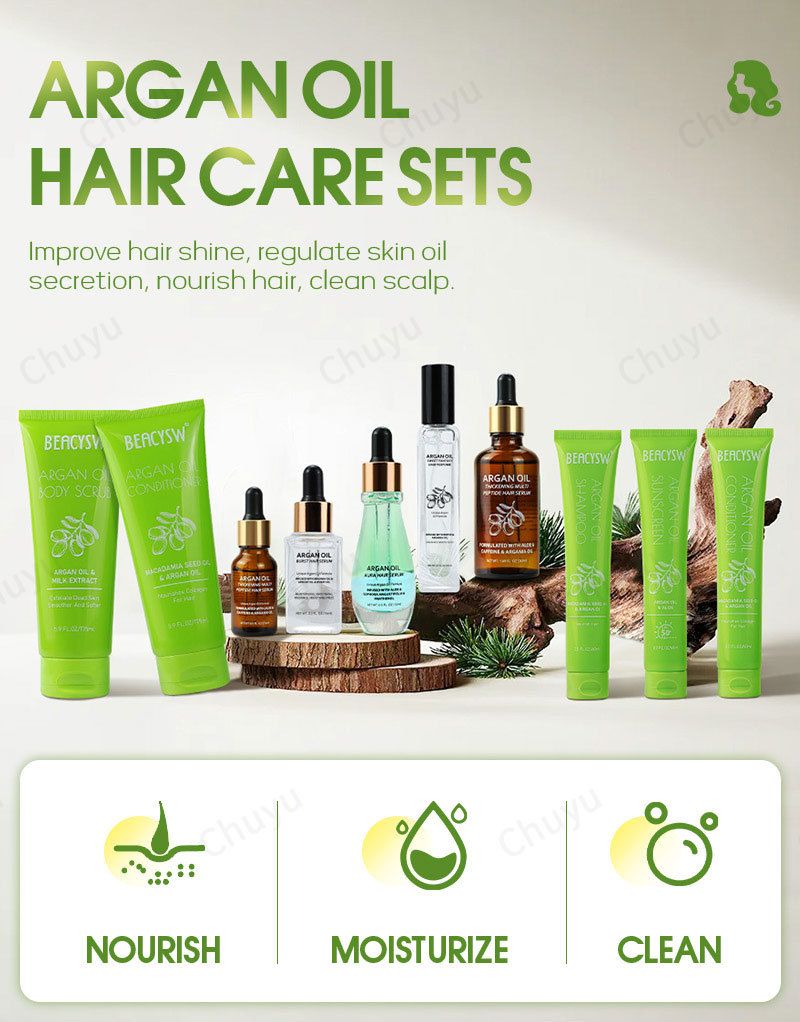 Argan yağı şampuanı, hacim ve yağ kontrolü