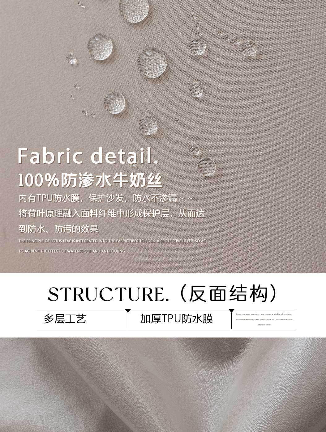 Waterproof tablecloth, elastic laminated, rectangular