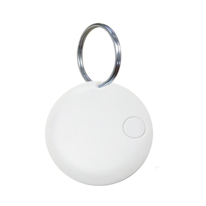 Yuvarlak Bluetooth 5.0 anti-kayıp cihazı, çift yönlü alarm