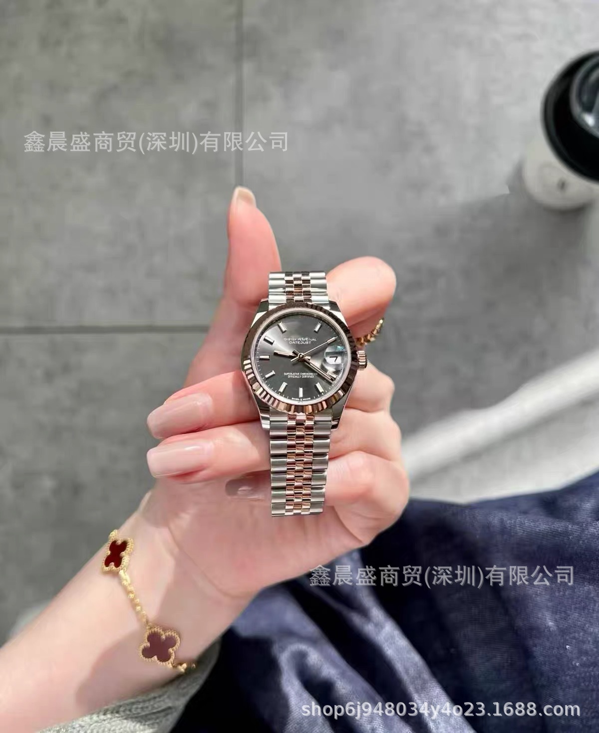 Automatische mechanische Paararmbanduhr, 31/41 mm, Saphirglas