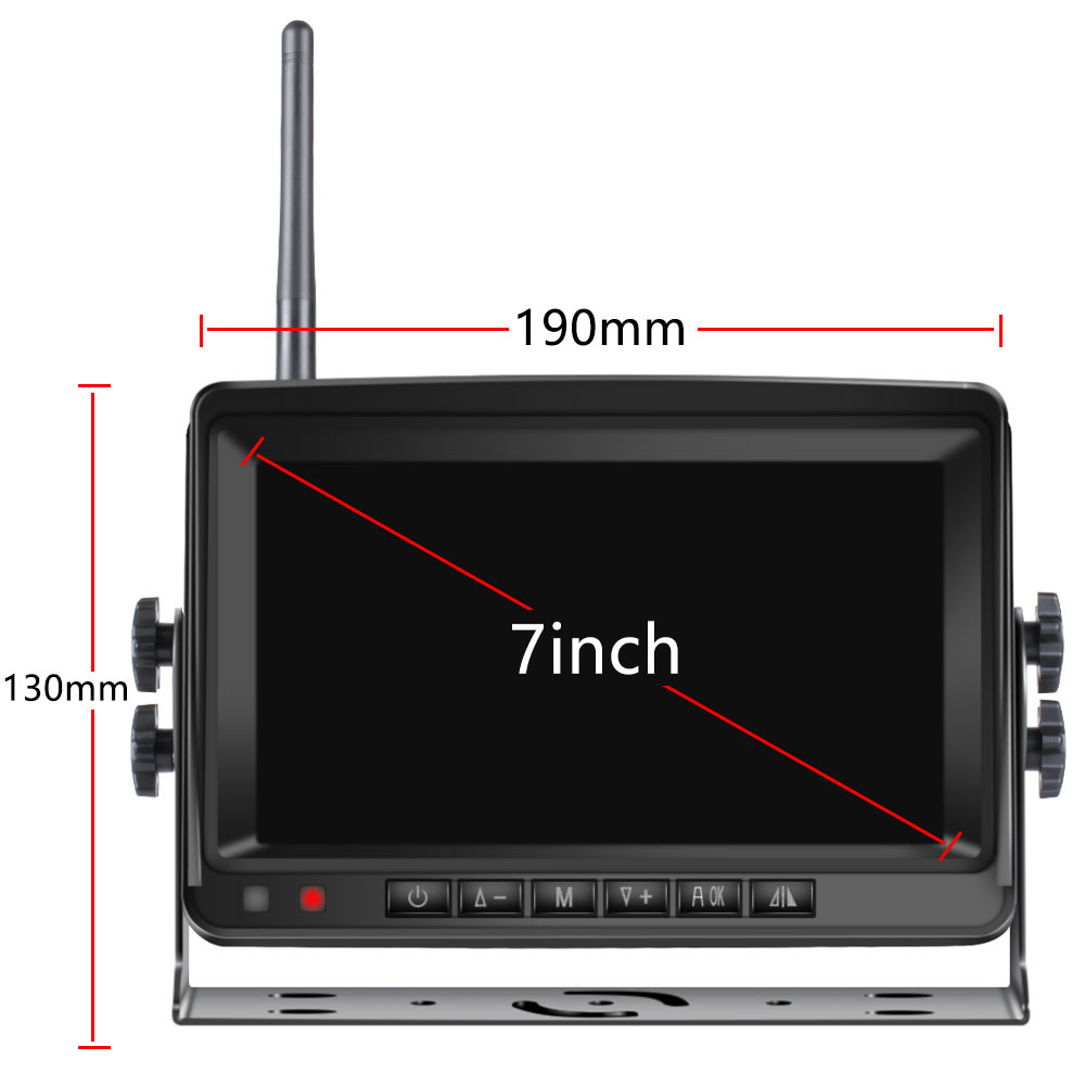 1080P car backup camera DVR wireless system