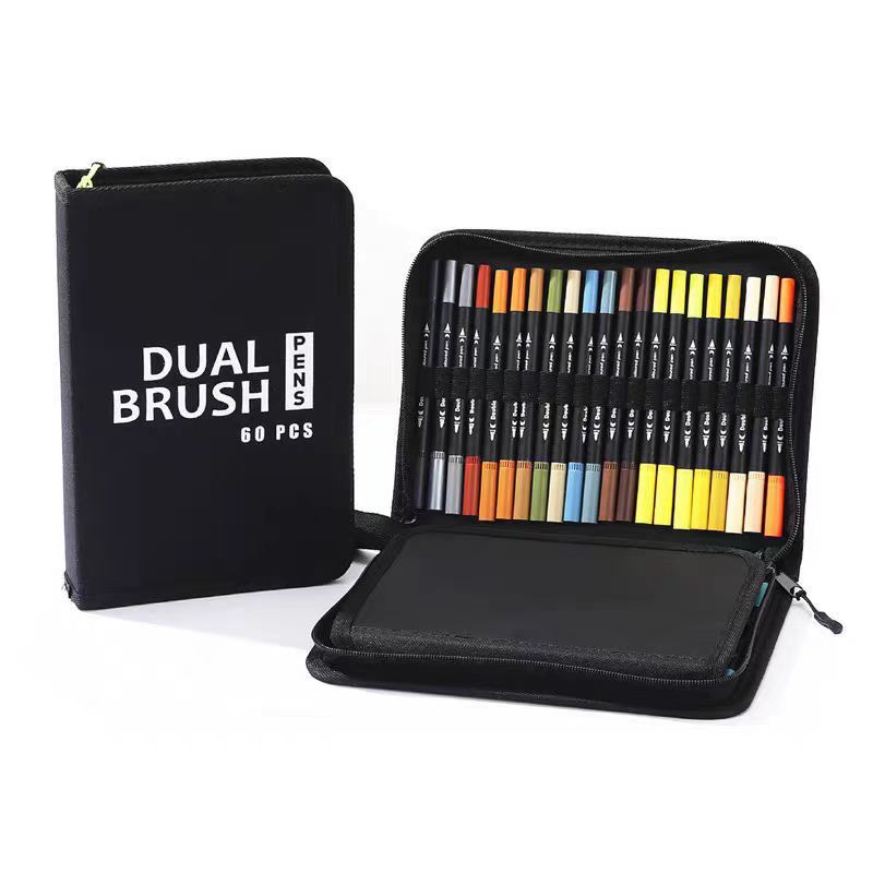 Doppelkopf-Marker waschbar Aquarellstift Kinder-Malset