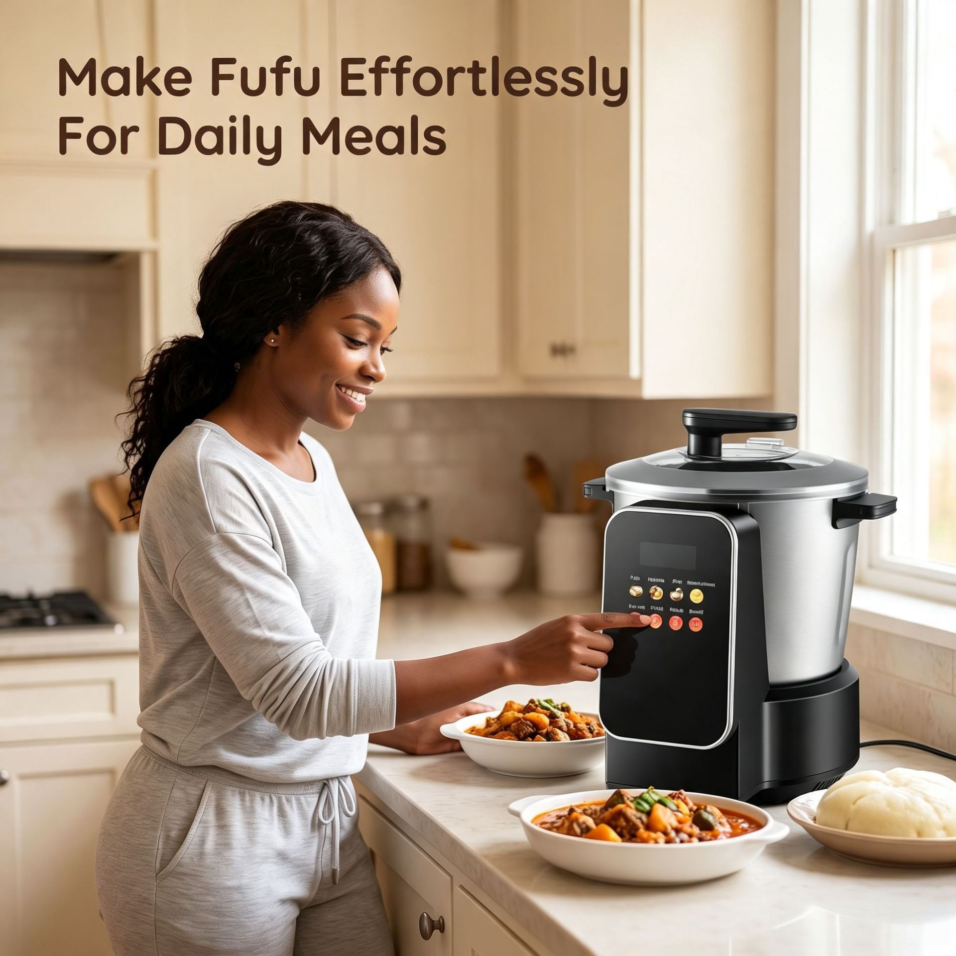 Automatische Fufu-Maschine 8L für Yampüree