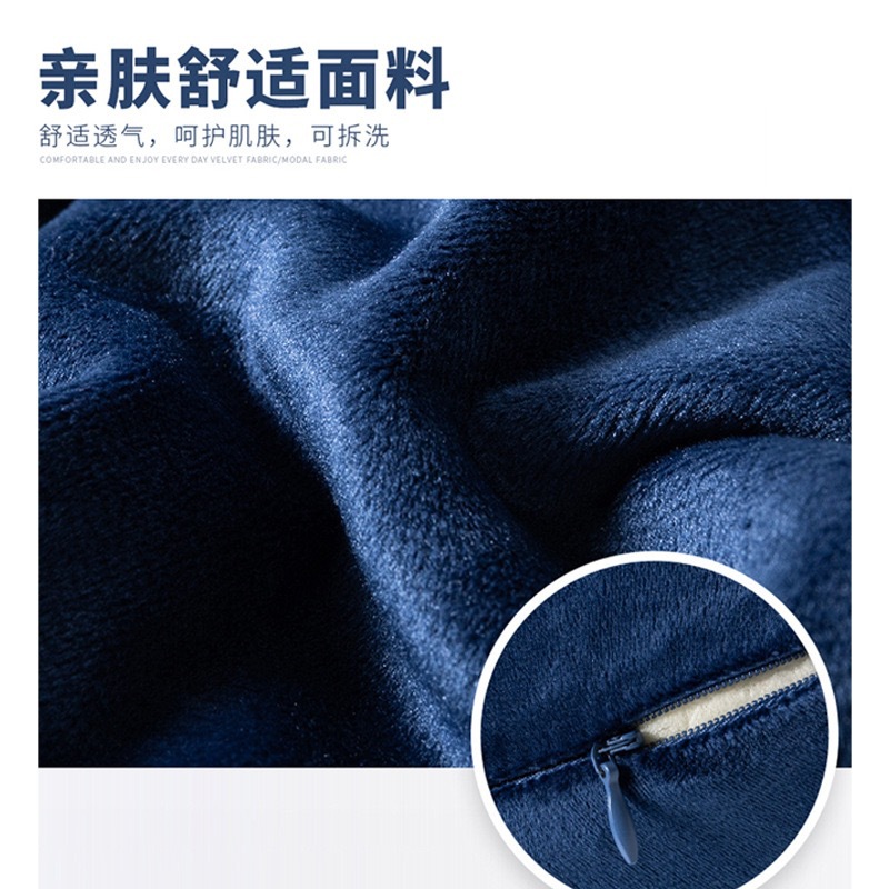 Memory foam U şekilli yastık, çıkarılabilir yıkanabilir