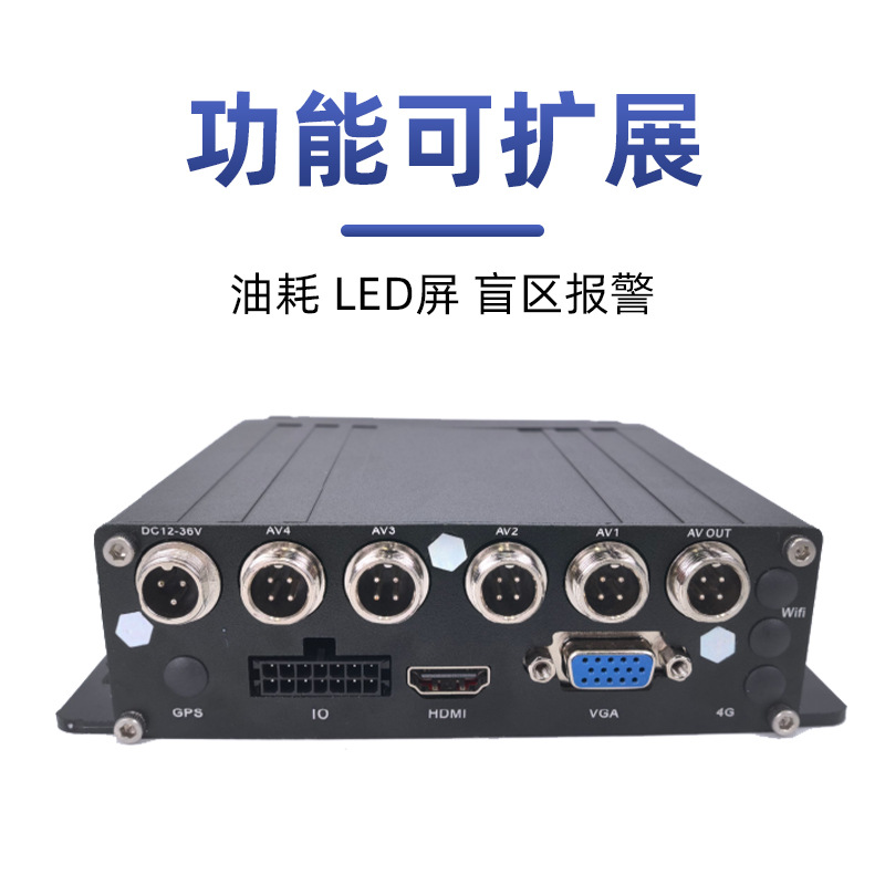 HiSilicon 4CH/8CH WiFi Vehicle DVR with 4G GPS and 1080P Recording