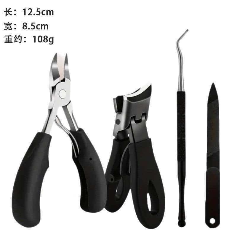 Adlerkopf-Nagelschere-Set, Edelstahl, großer Winkel