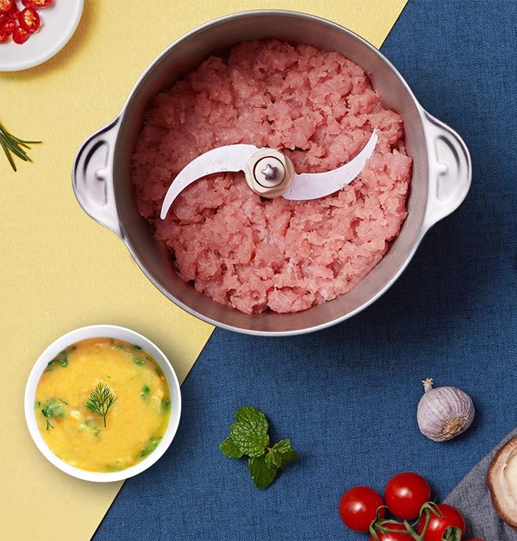 Meat grinder, 2L capacity, USB cable, fully automatic