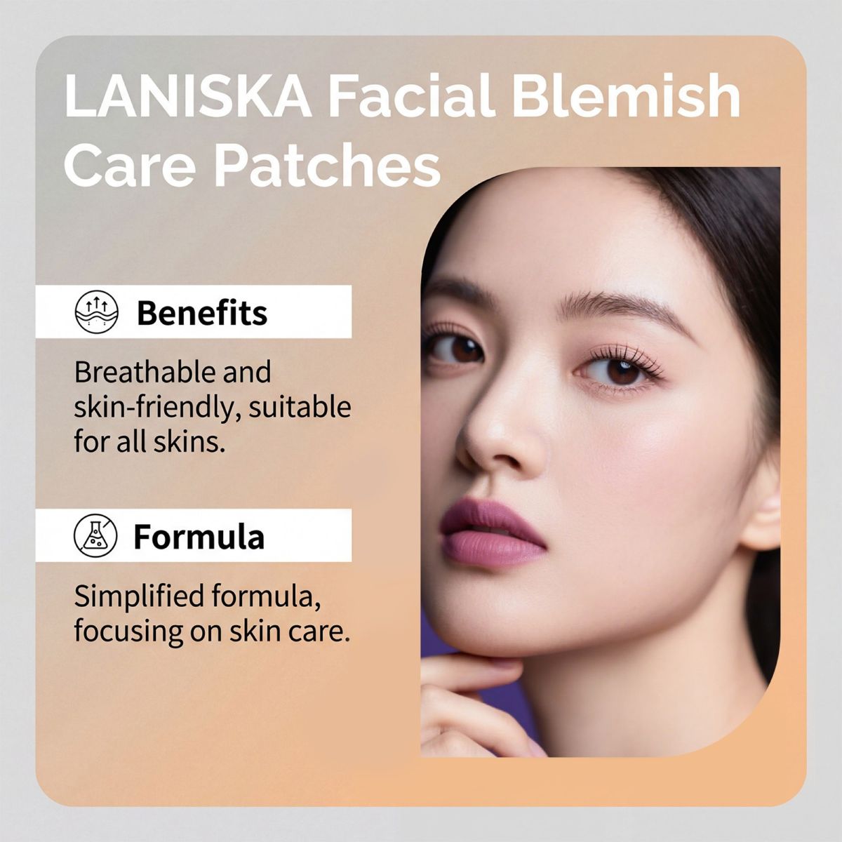 LANISKA skin care patch moisturizing nourishing