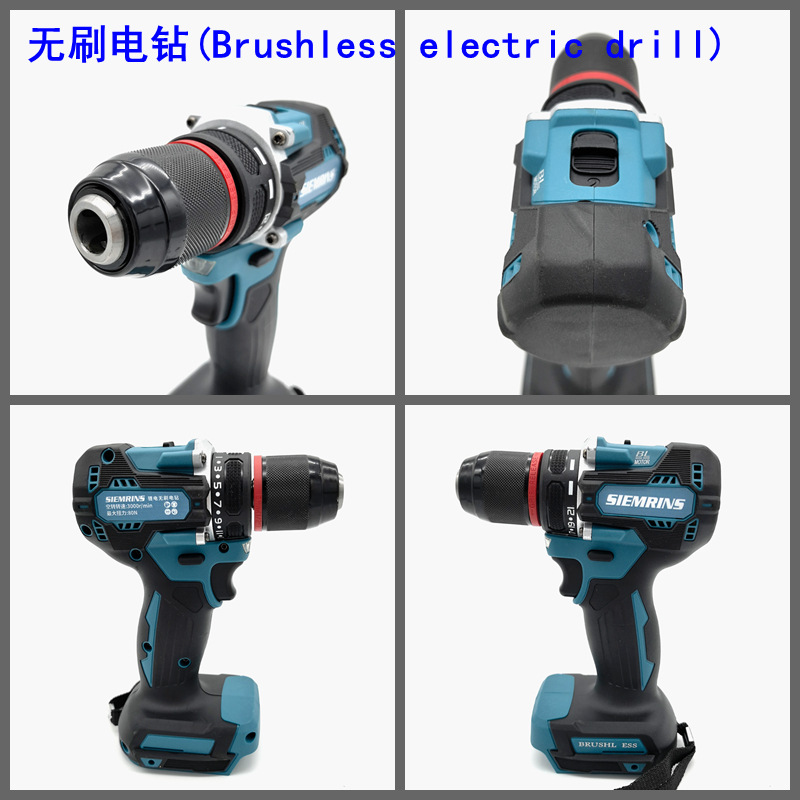 Rechargeable lithium-ion power tool set, hammer and grinder