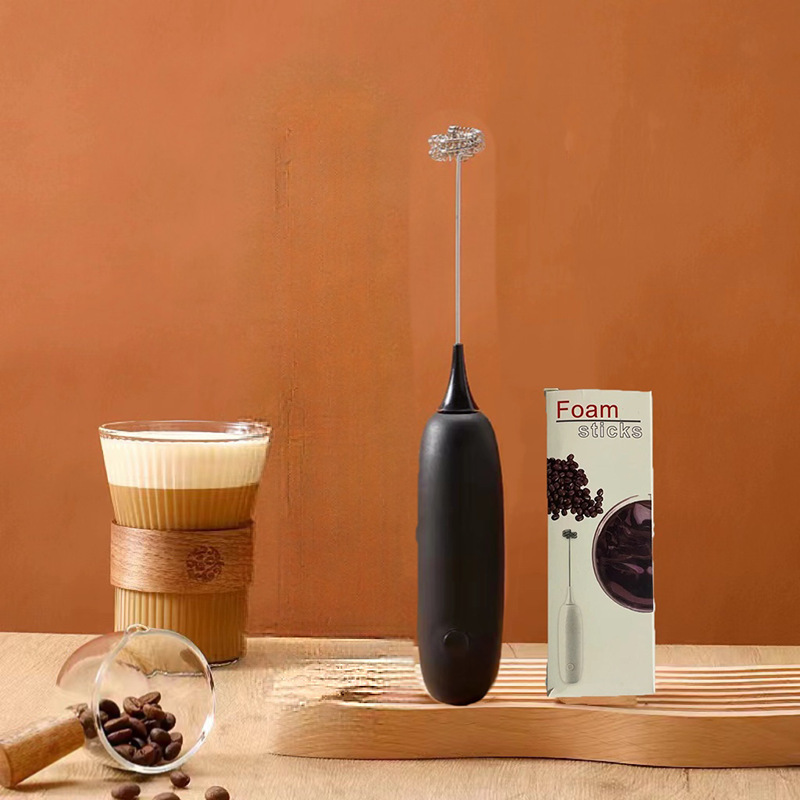 Sınır ötesi mini yumurta çırpıcı kuru pil mini süt köpürtücü yumurta beyazı milkshake kahve süt köpürtücü mikseri