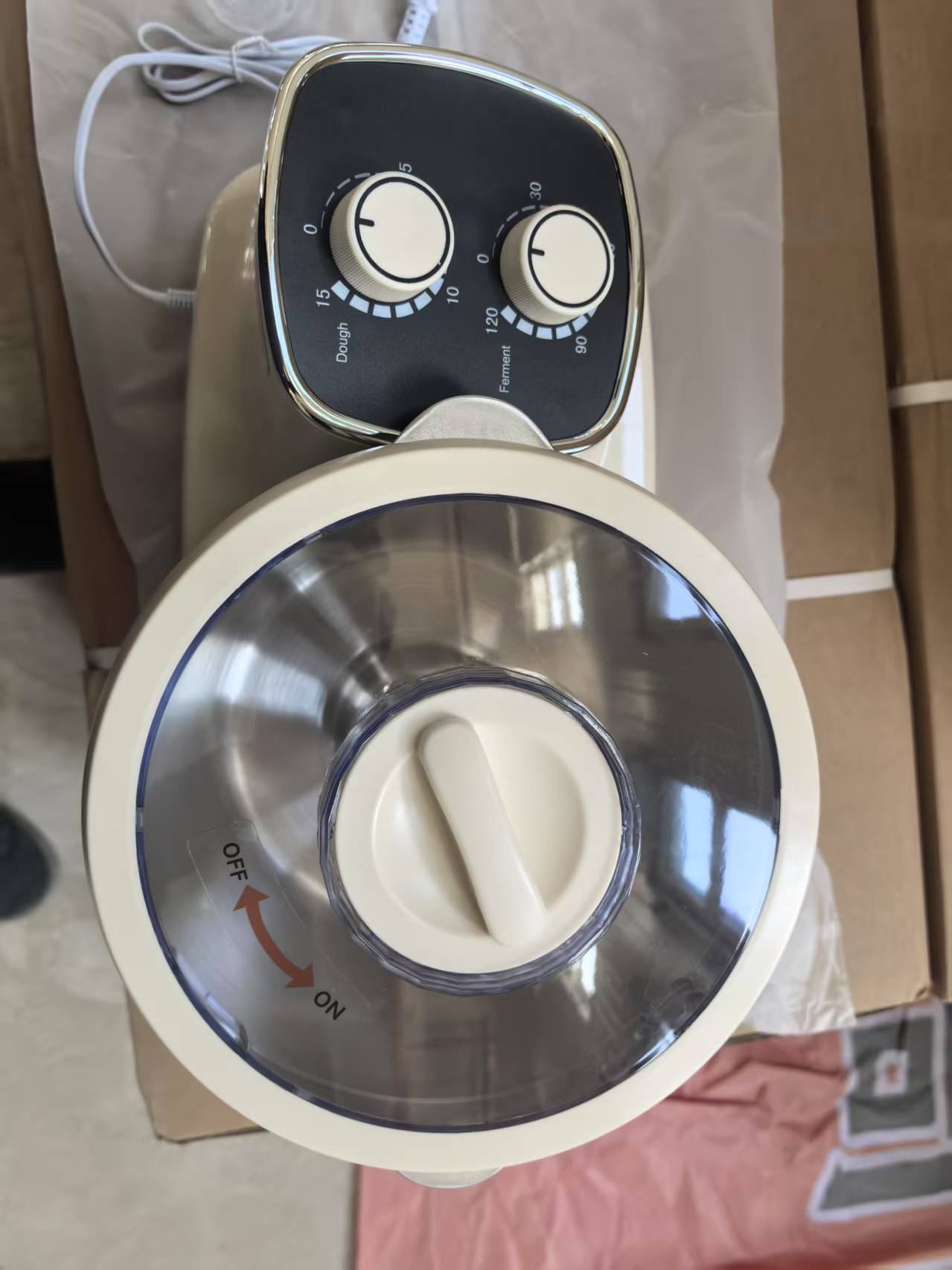 Haushalt-Teigknetmaschine mit Gärfunktion