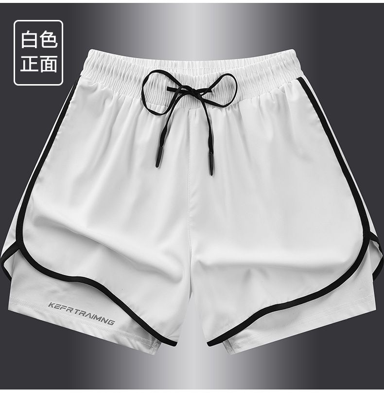 Herren-Sportshorts, Sommer, atmungsaktiv, schnelltrocknend, elastisch