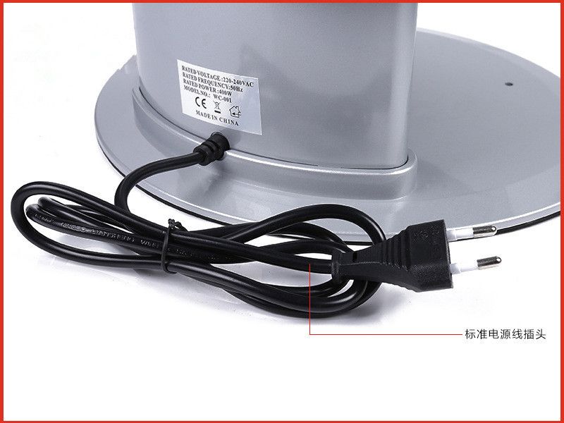 Induction nail art polish dryer, cold and hot air