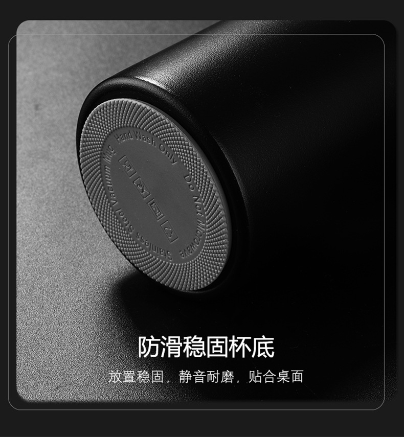 Insulated cup 316 stainless steel temperature display