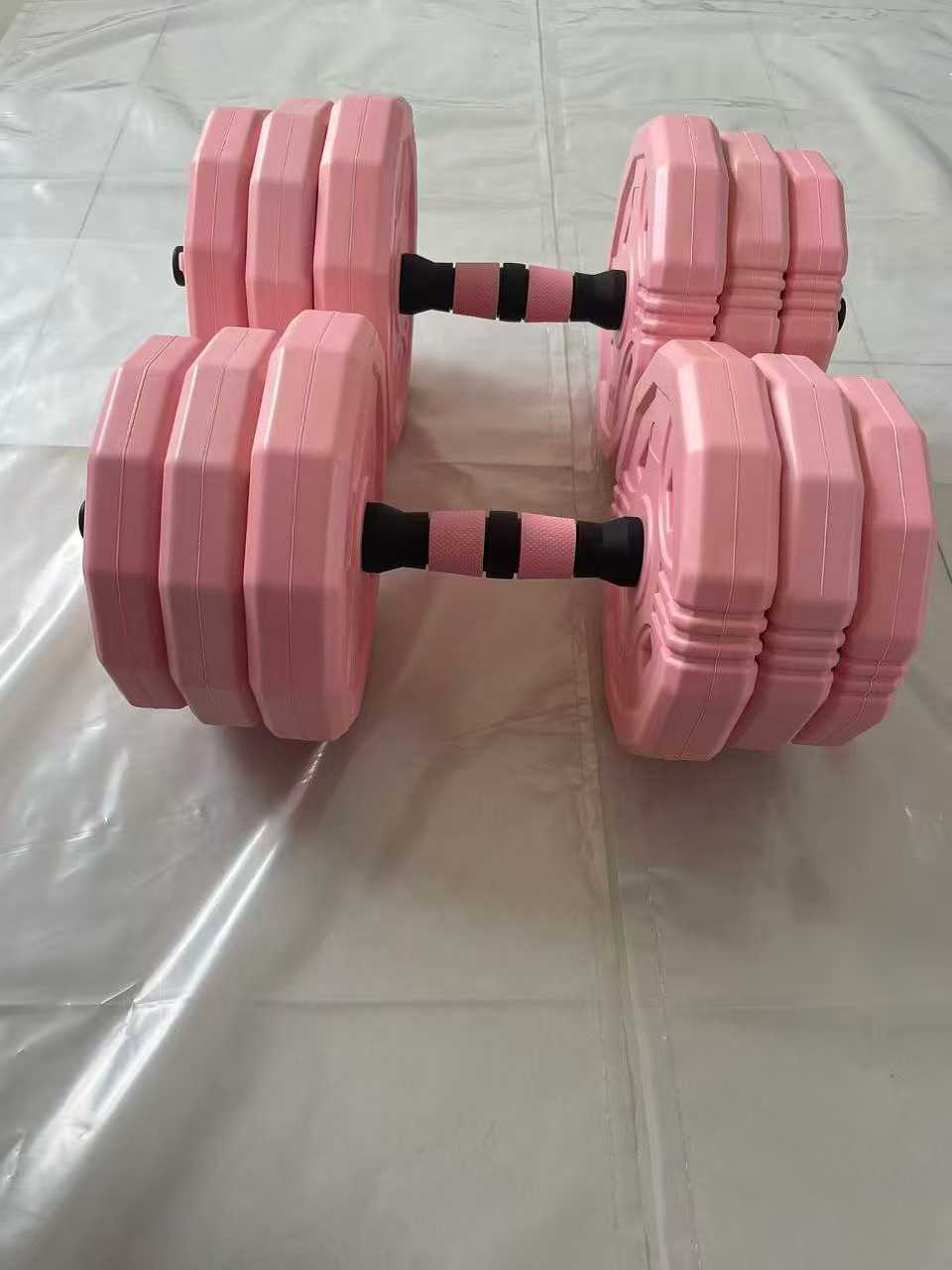 Ayarlanabilir dumbbell seti, evde fitness antrenmanı için