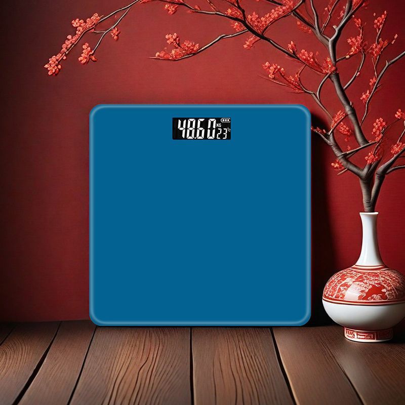 Rechargeable electronic weight scale, high-precision body weight measurement