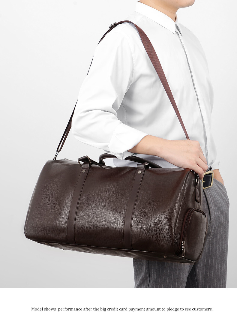 PU-Reisetasche Trocken-Nassfach Schuhfach