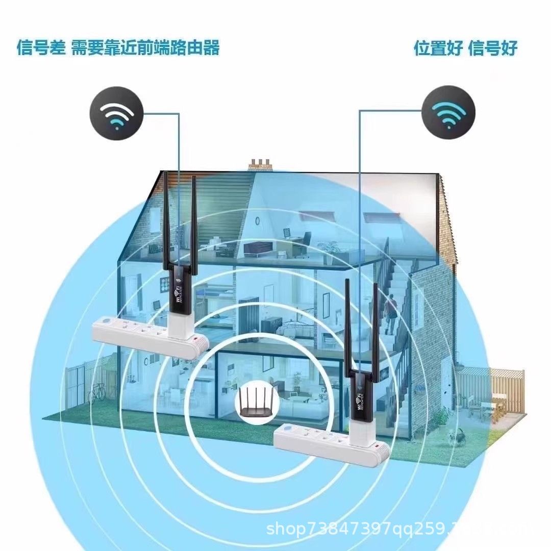 WiFi sinyal amplifikatörü kablosuz genişletici