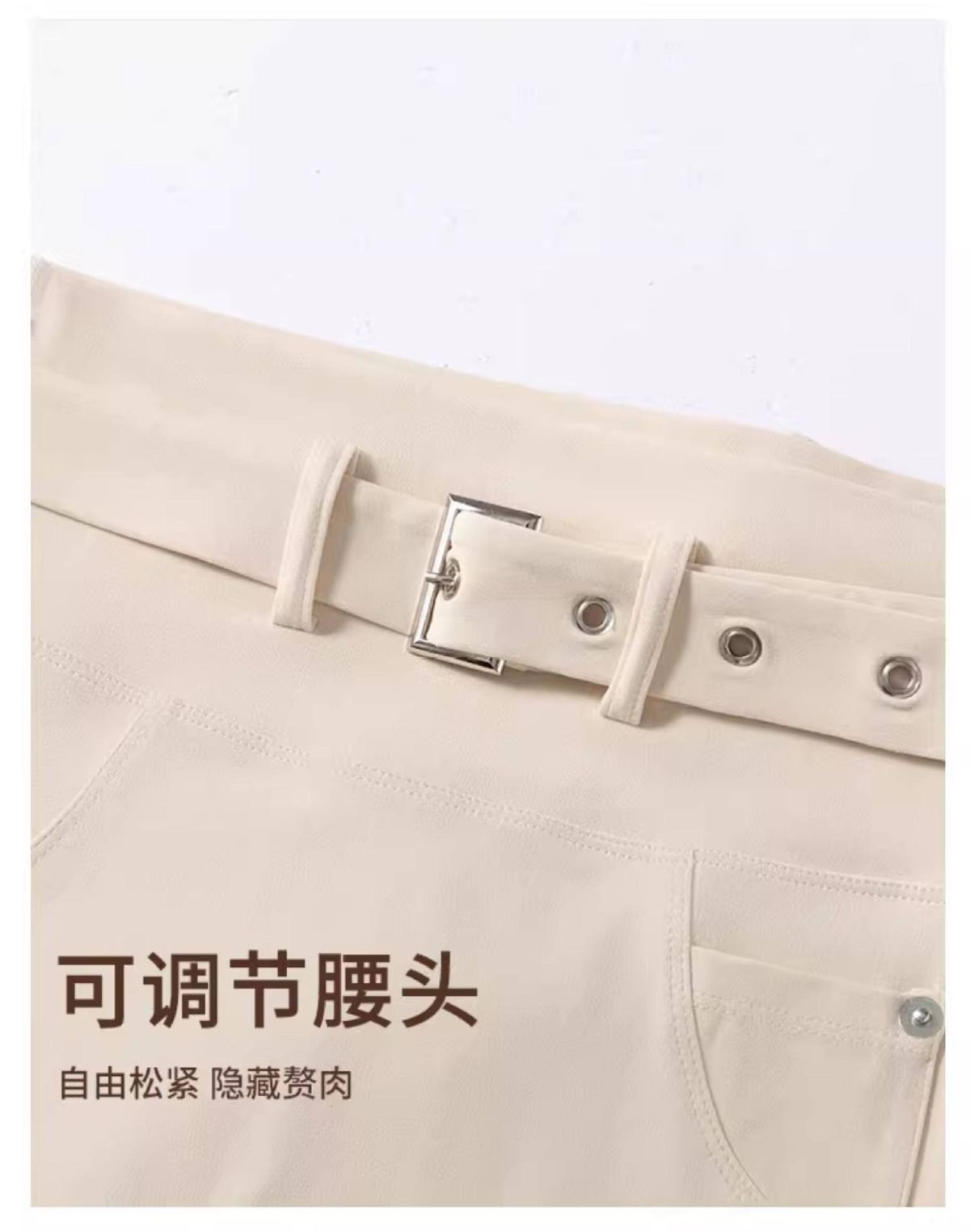 2026春季裸感紧身可调节设计瑜伽运动健身长裤户外跑步瑜伽裤女