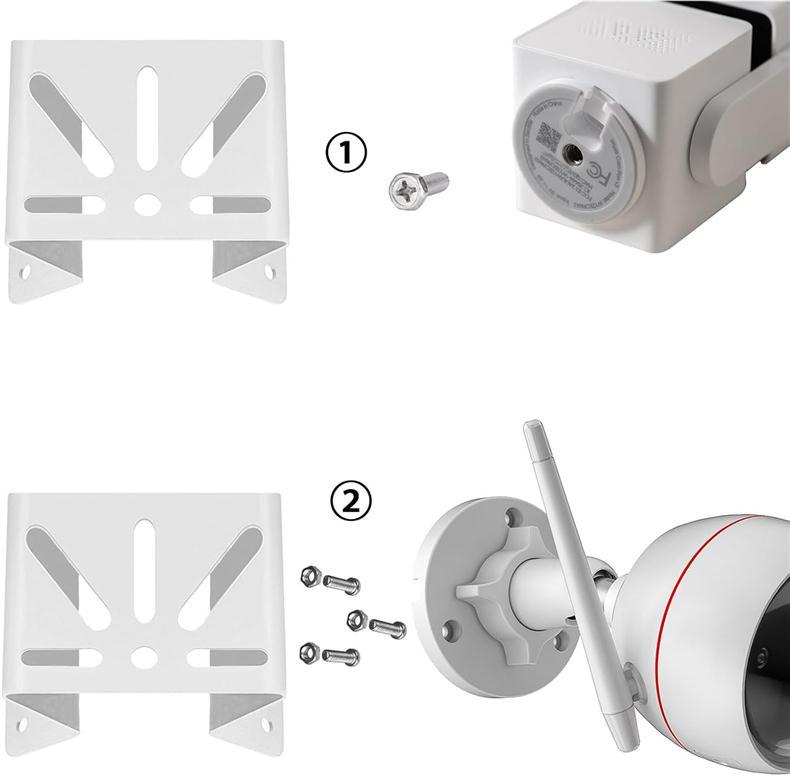 WiTi wall corner bracket for CCTV security cameras