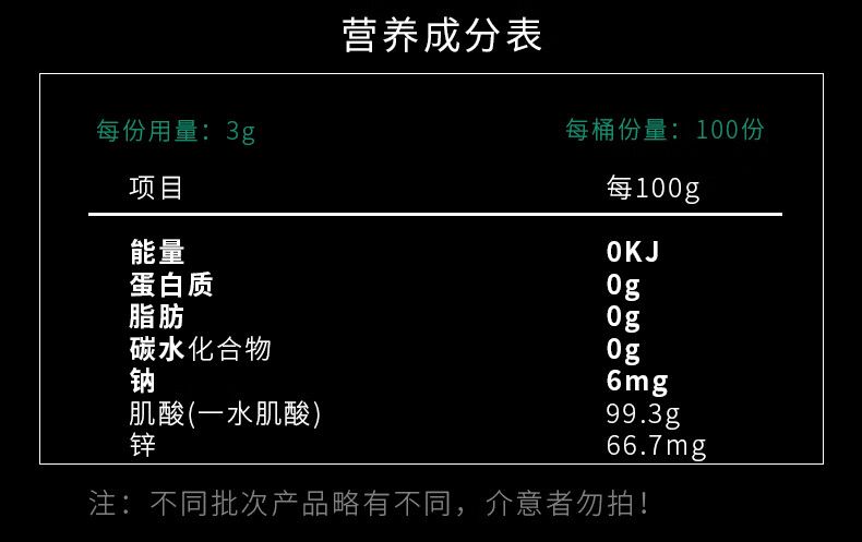 Creapure Kreatine Monohidrat Tozu