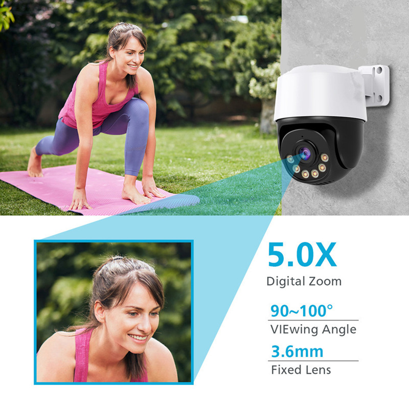 Acarte 4K 8MP PTZ CCTV güvenlik kamera sistemi