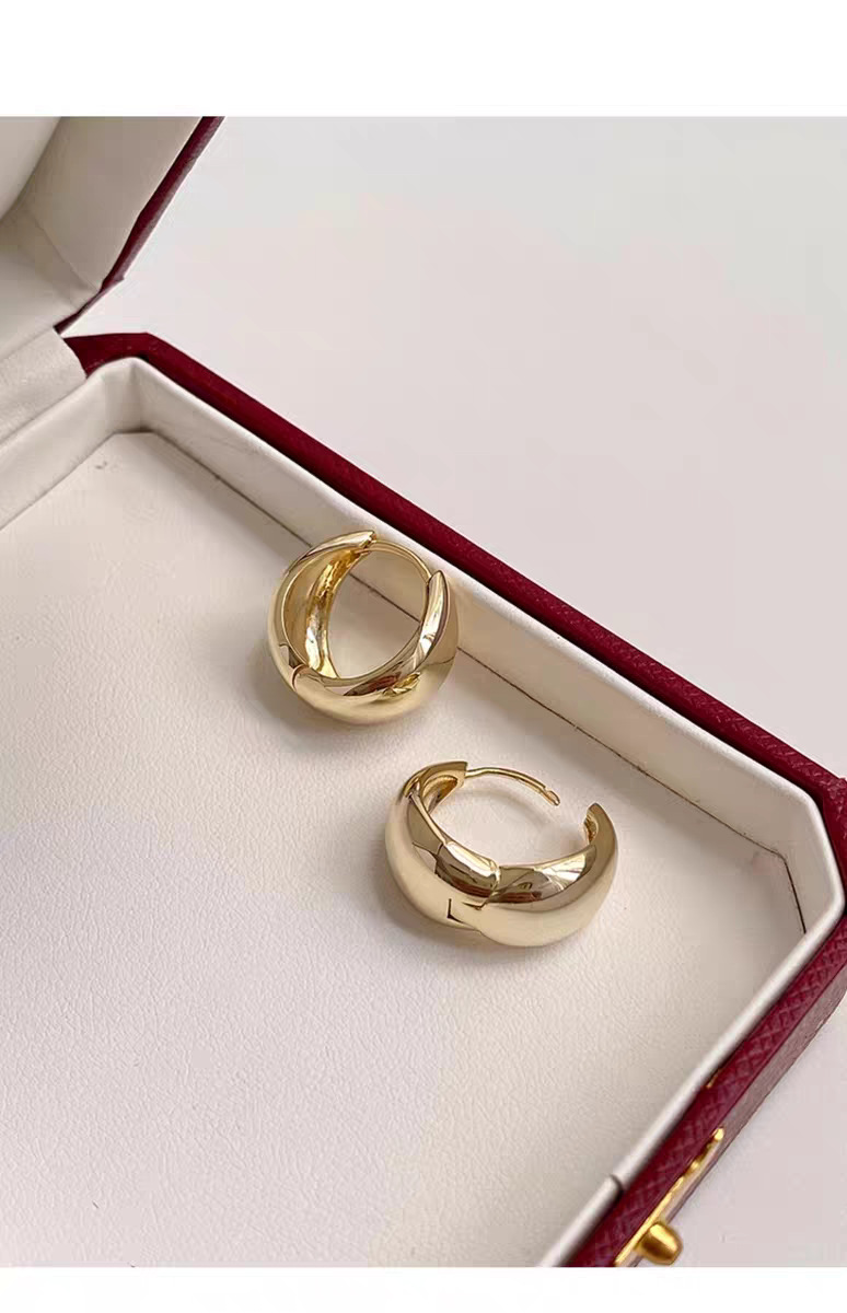 Seiko water drop ring ear studs, fashion design