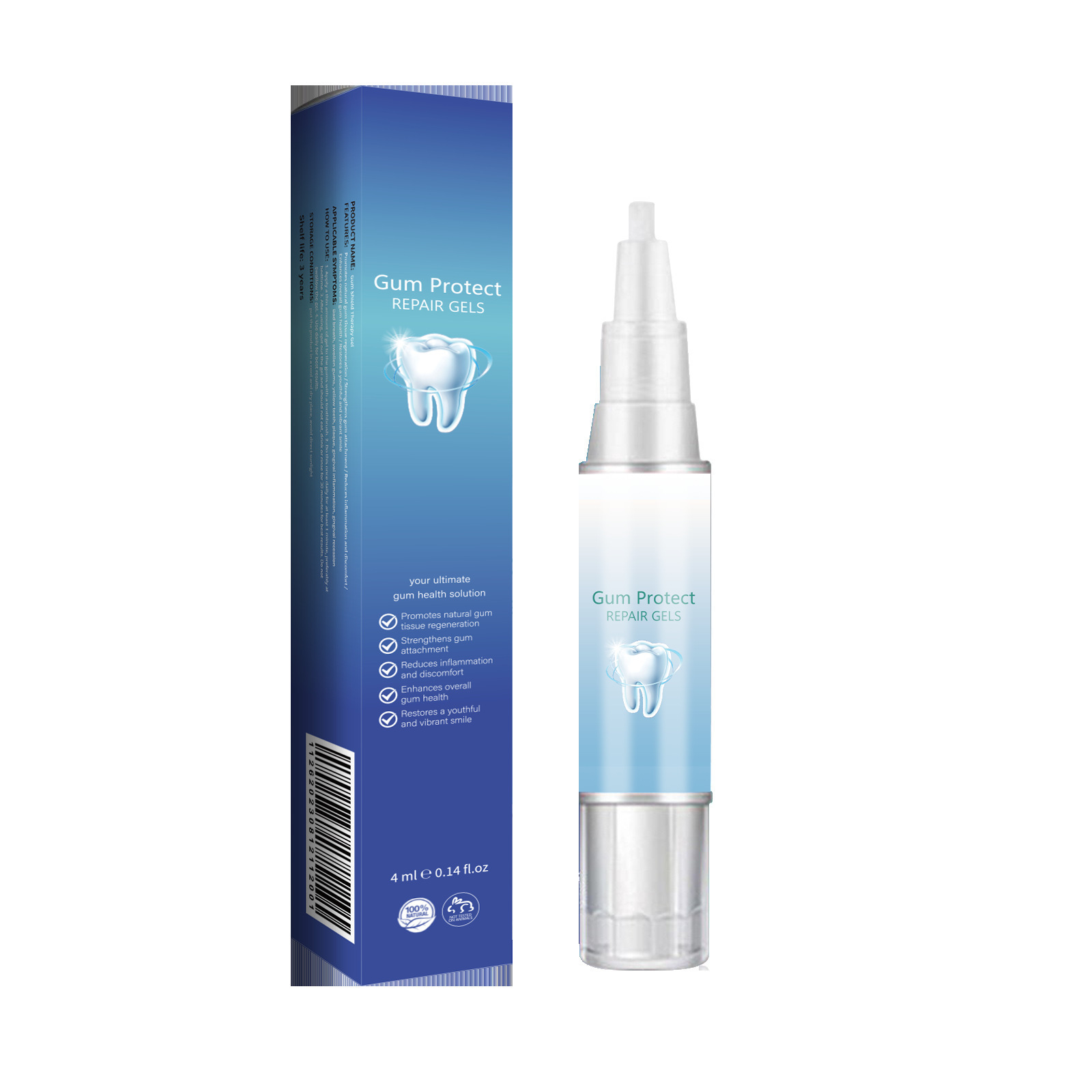Gum Protect tooth whitening and cleaning pen