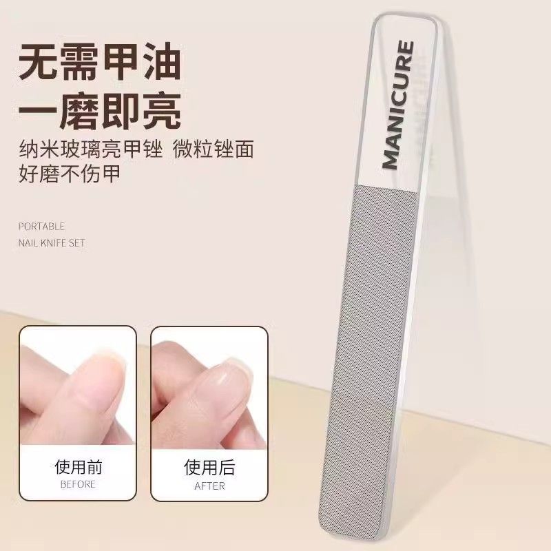 German Nail Clippers Set Large Size Angled Cut