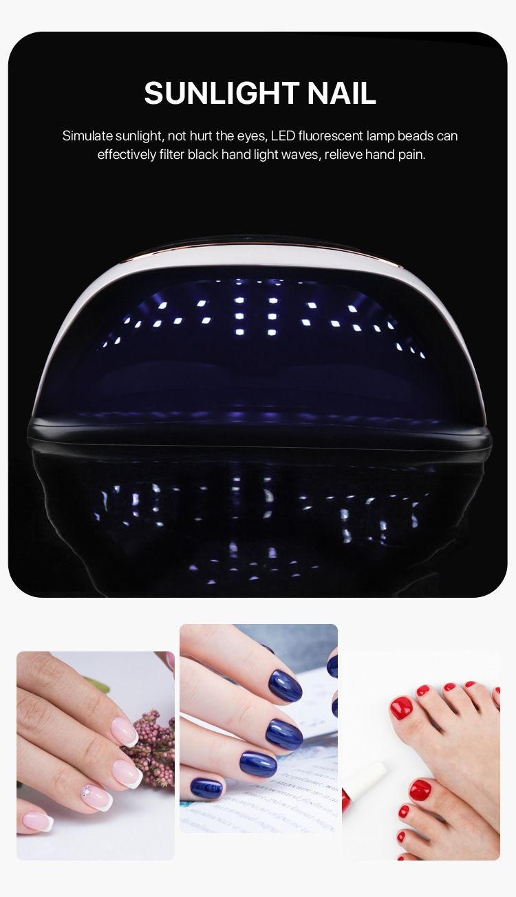 UV nail curing lamp, phototherapy device, gel polish dryer