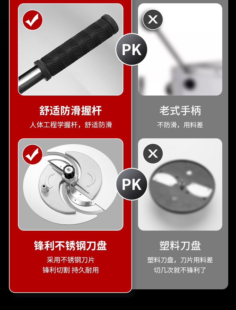 Commercial vegetable slicer for potato and lemon slicing