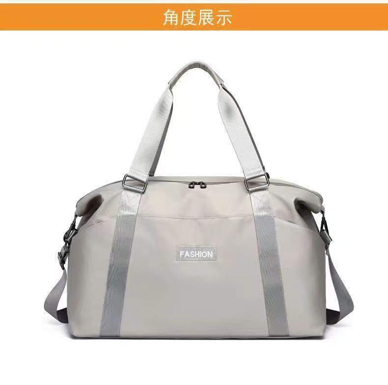 Nylon-Reisetasche wasserdicht Trolley-Aufsatz-Design