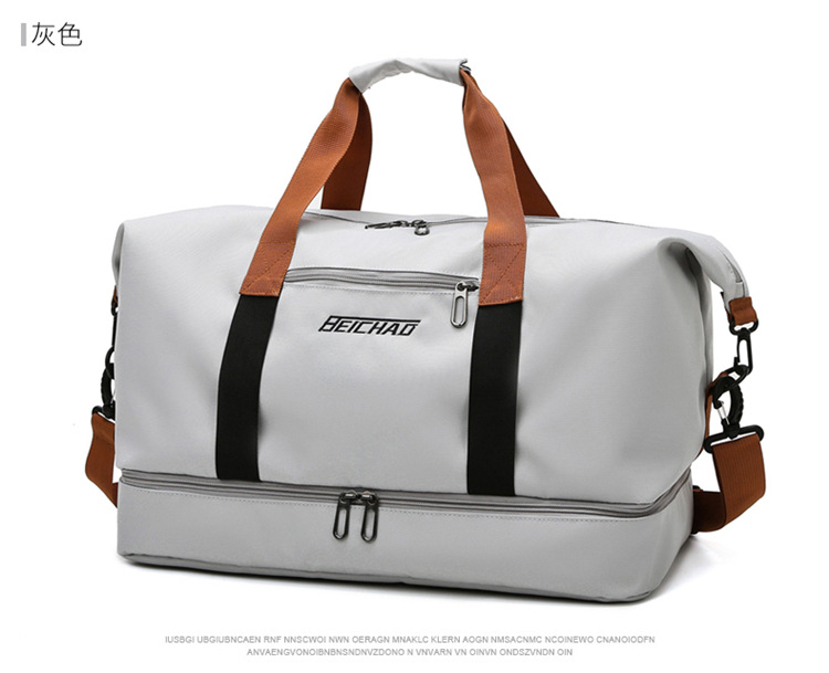 Gym Bag, Dry-Wet Separation, Independent Shoe Compartment
