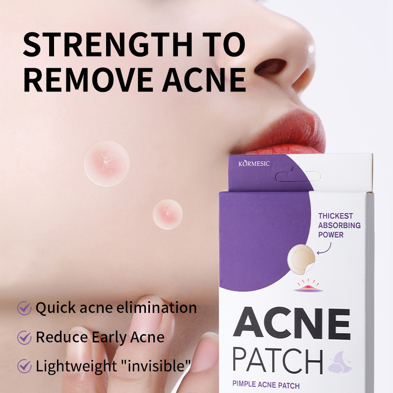 KORMESIC acne patches, facial cleansing and care treatment