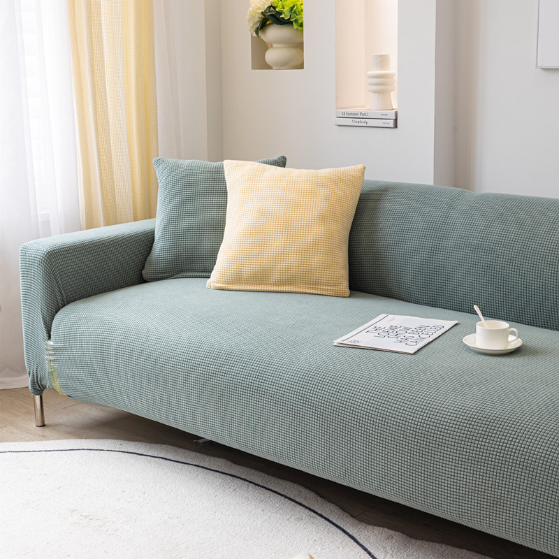 Corn Velvet Sofa Cover Thick Elastic Non-Slip