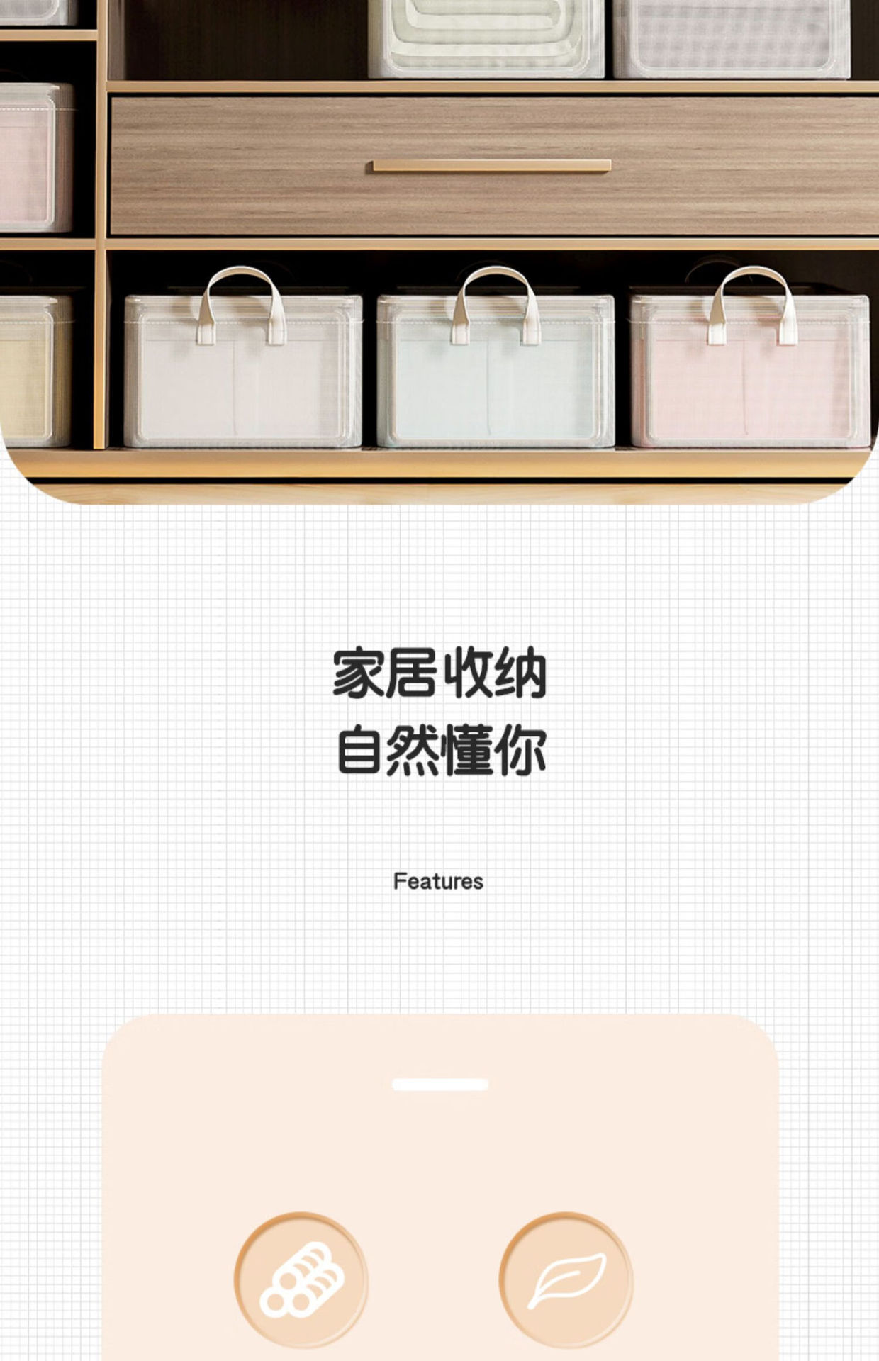 Foldable transparent PVC storage box large capacity