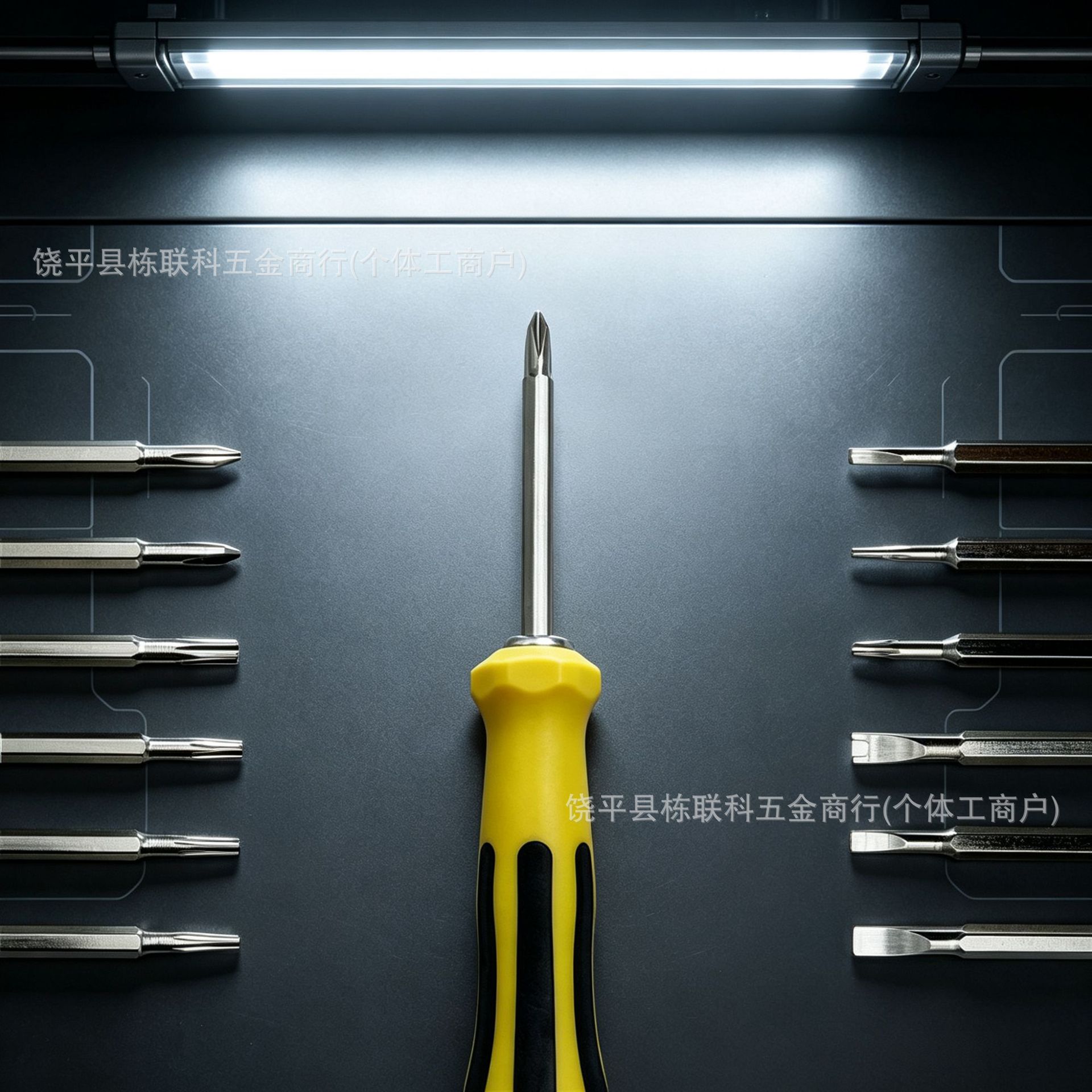 12-in-1 screwdriver set, magnetic head combination