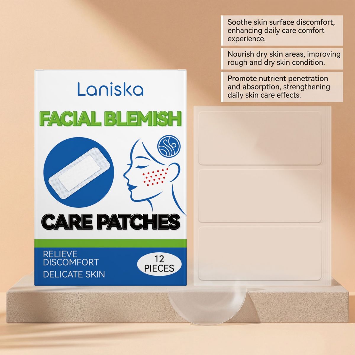 LANISKA skin care patch moisturizing nourishing