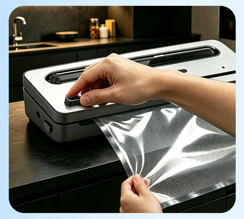 Automatische Vakuumversiegelungsmaschine Lebensmittelverpackung Doppelpumpe