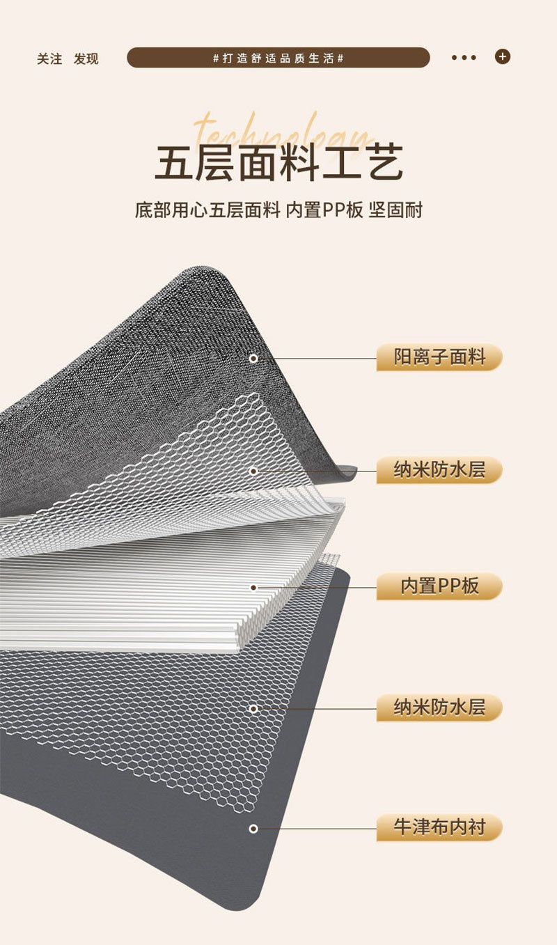家用衣服收纳箱家用阳离子大容量衣柜衣物分层整理盒宿舍收纳神器
