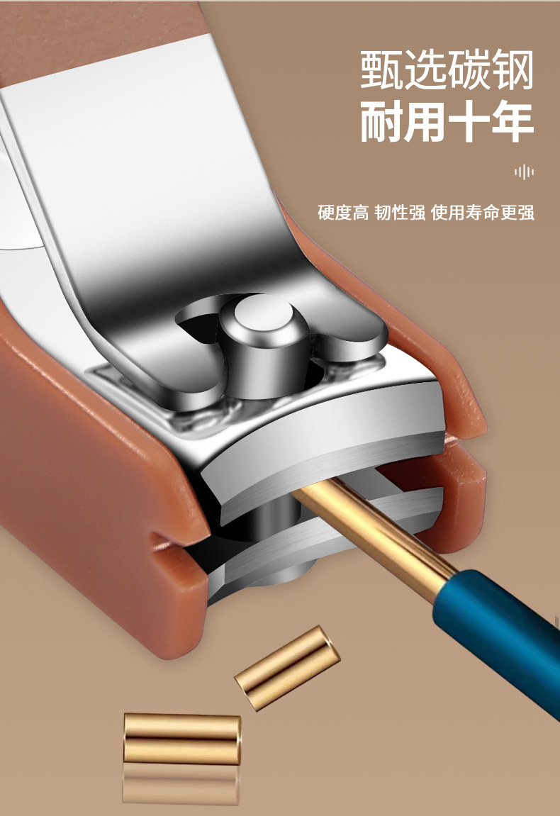 Anti-splash nail clipper set