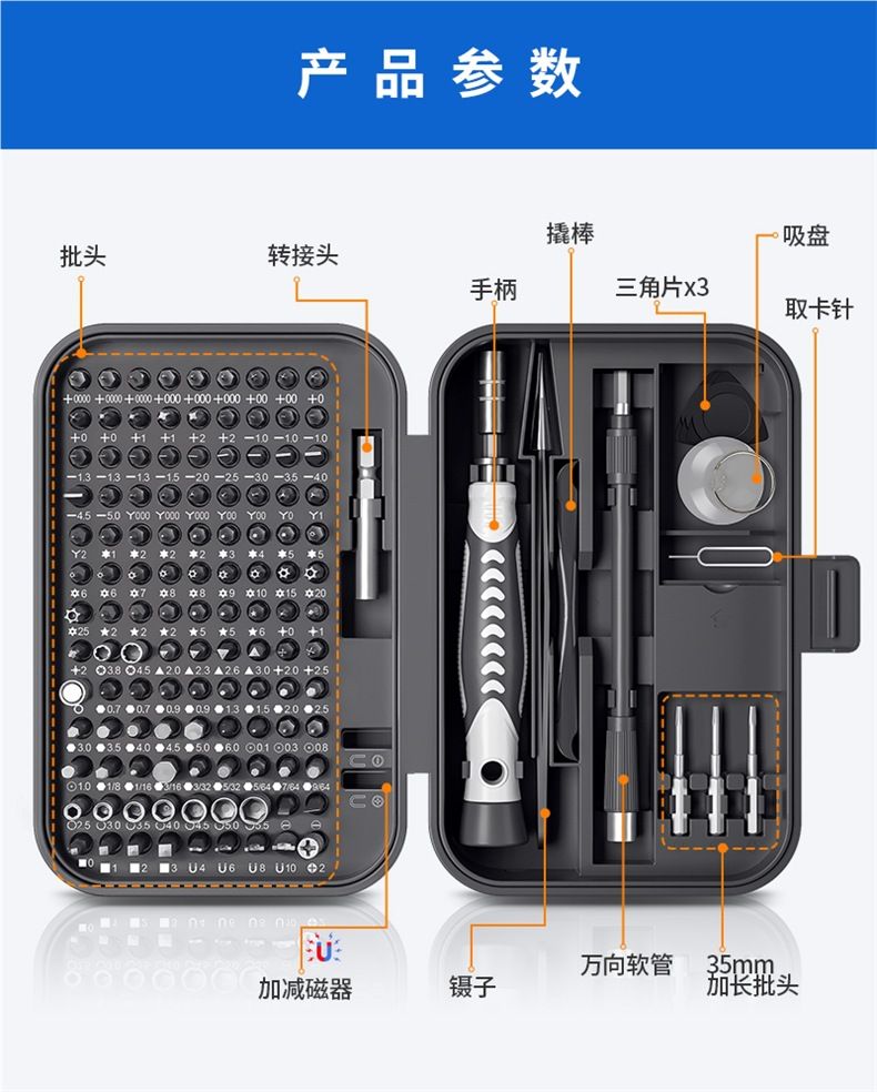 Präzisions-Schraubendreher-Set für Laptop und Handy