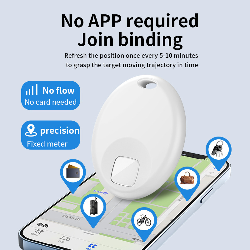 AirTag remote tracking device with global location finder