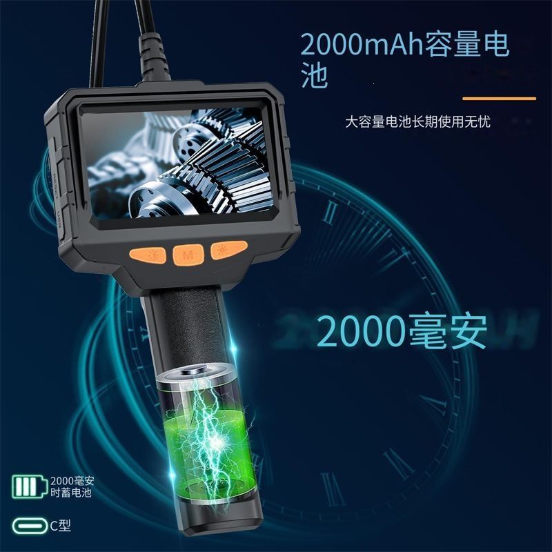 Ultra HD endoscope camera, automotive repair, pipe inspection