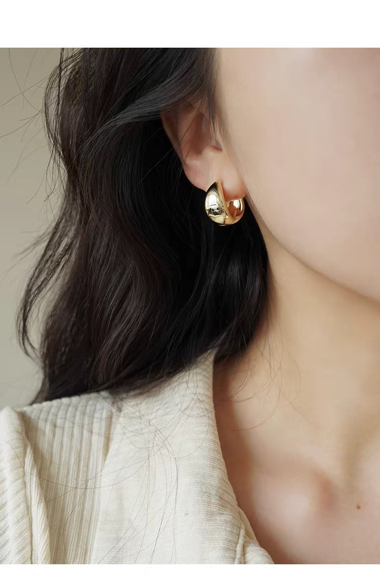 Seiko water drop ring ear studs, fashion design