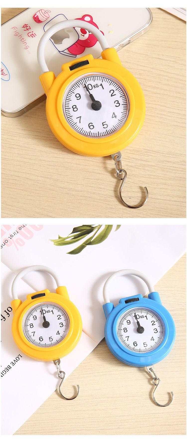 Kitchen Spring Hook Scale Portable
