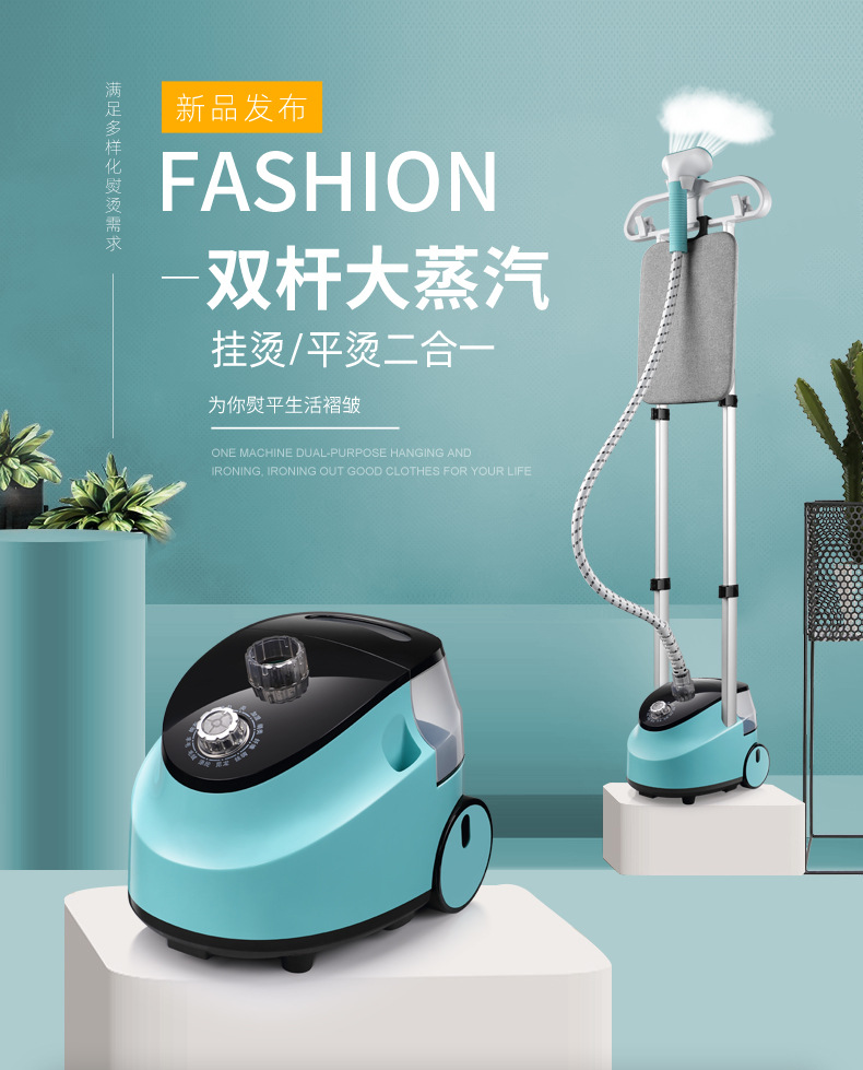Vertikaler Kleiderdampfer, kleiner Dampf-Elektrosteamer